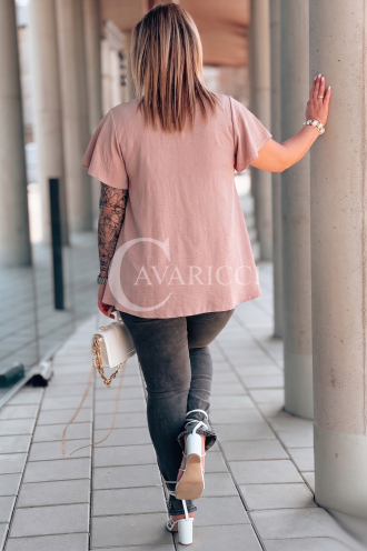 Bluse in Rosa – Große Größen | Cavaricci.de