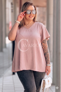 Bluse in Rosa – Große Größen | Cavaricci.de