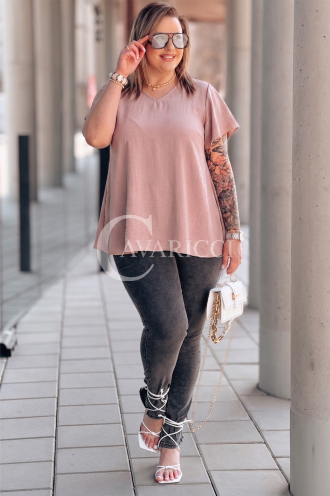 Bluse in Rosa – Große Größen | Cavaricci.de