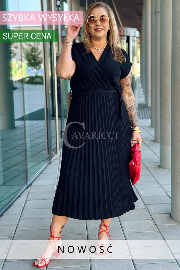 Kleid in Schwarz – Große Größen | Cavaricci.de