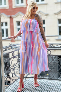 SAVONA Kleid in Flieder – Große Größen | Cavaricci.de