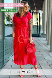 Kleid in Rot – Große Größen | Cavaricci.de