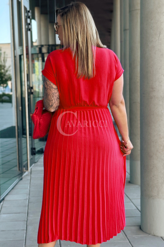 Kleid in Rot – Große Größen | Cavaricci.de