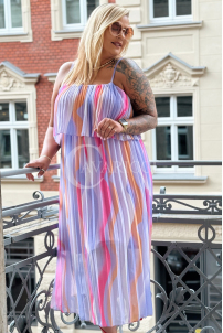 SAVONA Kleid in Flieder – Große Größen | Cavaricci.de