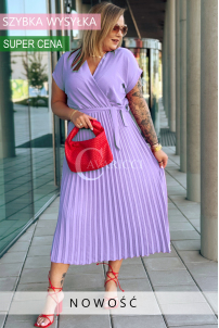 Kleid in Flieder – Große Größen | Cavaricci.de