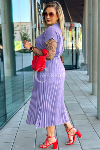 Kleid in Flieder – Große Größen | Cavaricci.de