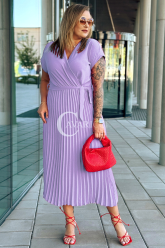 Kleid in Flieder – Große Größen | Cavaricci.de