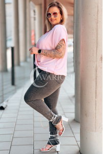 Bluse in Rosa – Große Größen | Cavaricci.de