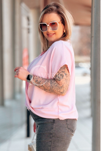 Bluse in Rosa – Große Größen | Cavaricci.de