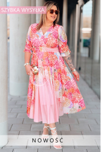 Kleid in Rosa – Große Größen | Cavaricci.de