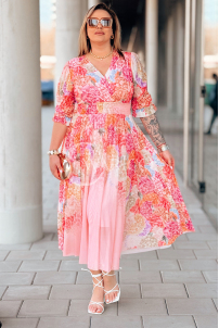 Kleid in Rosa – Große Größen | Cavaricci.de