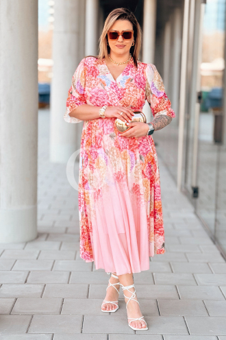 Kleid in Rosa – Große Größen | Cavaricci.de