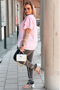 Bluse in Rosa – Große Größen | Cavaricci.de