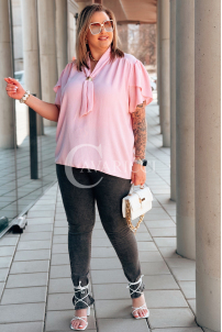 Bluse in Rosa – Große Größen | Cavaricci.de