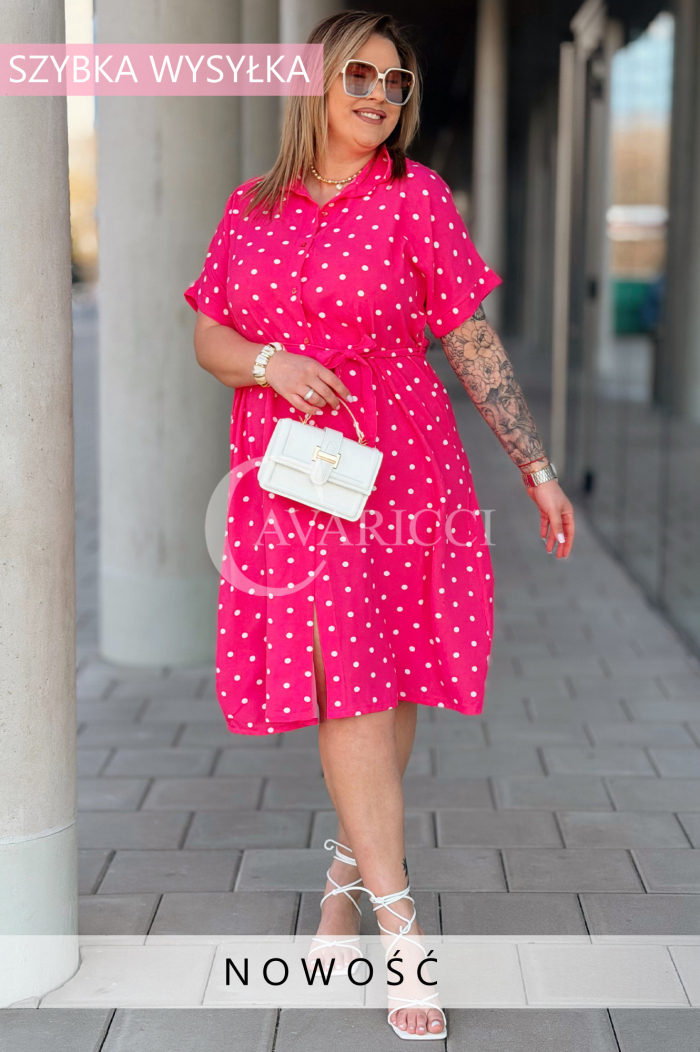 Kleid in Rosa – Große Größen | Cavaricci.de