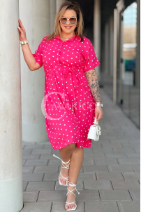 Kleid in Rosa – Große Größen | Cavaricci.de