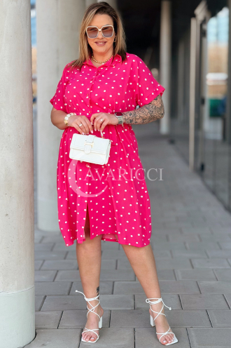 Kleid in Rosa – Große Größen | Cavaricci.de