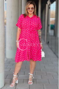 Kleid in Rosa – Große Größen | Cavaricci.de