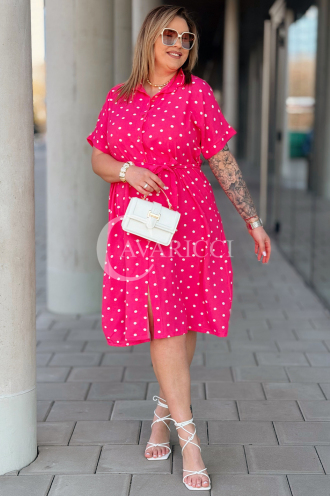 Kleid in Rosa – Große Größen | Cavaricci.de