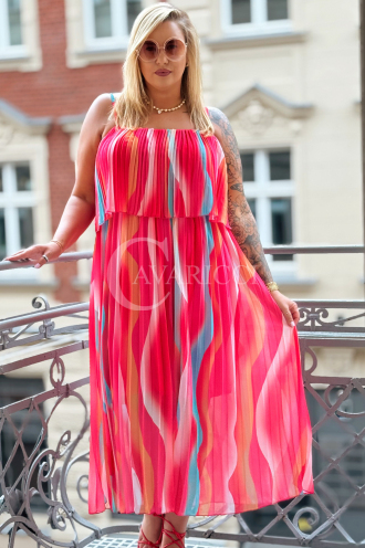 SAVONA Kleid in Rosa – Große Größen | Cavaricci.de