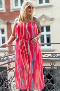 SAVONA Kleid in Rosa – Große Größen | Cavaricci.de