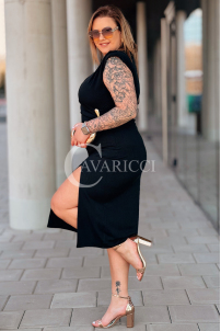 Kleid in Schwarz – Große Größen | Cavaricci.de