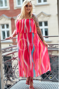SAVONA Kleid in Rosa – Große Größen | Cavaricci.de