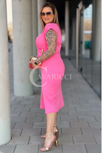 Kleid in Rosa – Große Größen | Cavaricci.de