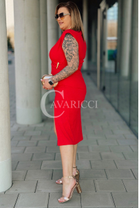 Kleid in Rot – Große Größen | Cavaricci.de