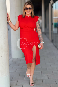 Kleid in Rot – Große Größen | Cavaricci.de