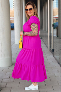 Kleid in Fuchsia – Große Größen | Cavaricci.de
