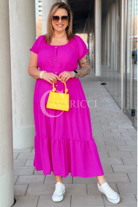 Kleid in Fuchsia – Große Größen | Cavaricci.de