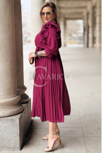 Kleid in Purpur – Große Größen | Cavaricci.de