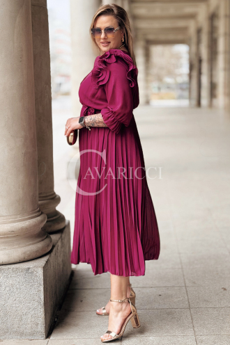 Kleid in Purpur – Große Größen | Cavaricci.de