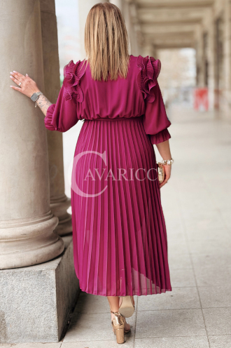 Kleid in Purpur – Große Größen | Cavaricci.de
