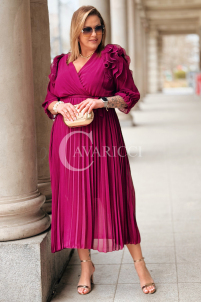 Kleid in Purpur – Große Größen | Cavaricci.de