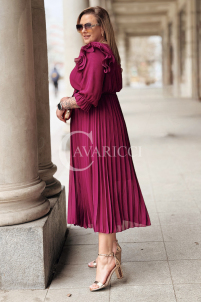 Kleid in Purpur – Große Größen | Cavaricci.de
