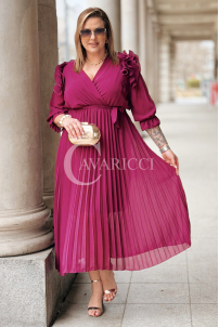 Kleid in Purpur – Große Größen | Cavaricci.de