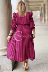 Kleid in Purpur – Große Größen | Cavaricci.de