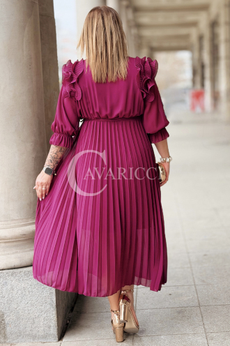 Kleid in Purpur – Große Größen | Cavaricci.de