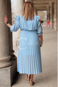 Kleid in Hellblau – Große Größen | Cavaricci.de