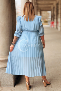 Kleid in Hellblau – Große Größen | Cavaricci.de