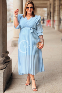 Kleid in Hellblau – Große Größen | Cavaricci.de