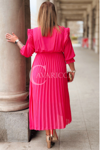 Kleid in Fuchsia – Große Größen | Cavaricci.de