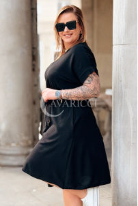 Kleid in Schwarz – Große Größen | Cavaricci.de