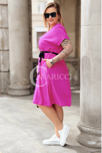 Kleid in Fuchsia – Große Größen | Cavaricci.de