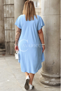 Kleid in Hellblau – Große Größen | Cavaricci.de