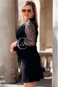 Kleid in Schwarz – Große Größen | Cavaricci.de