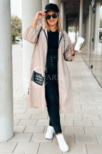 GENUA Kleid in Beige – Große Größen | Cavaricci.de