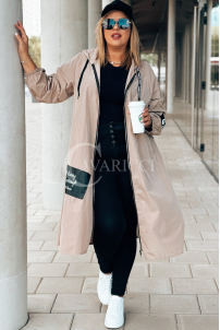 GENUA Kleid in Beige – Große Größen | Cavaricci.de